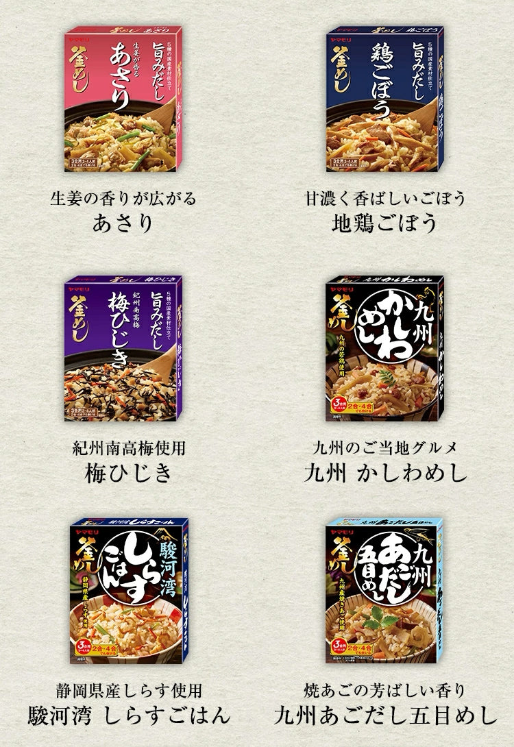 釜めしの素13品セット